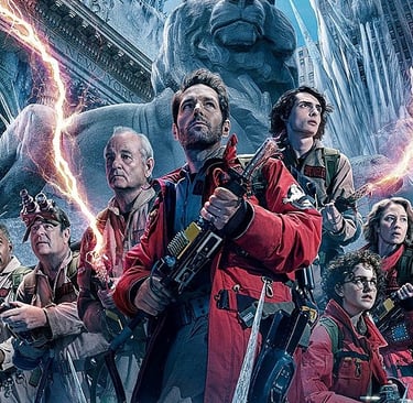 All Ghostbusters ready for action