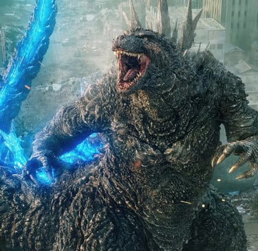 Godzilla on a rampage