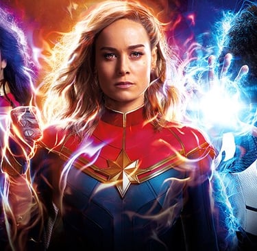 Ms Marvel, Captain Marvel & Monica Rambeau