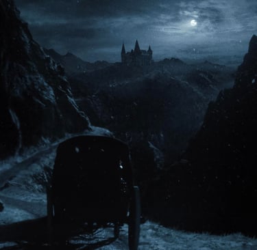 Approaching Orlock's castle