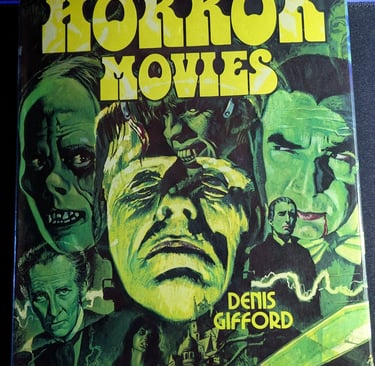 Front cover A Pictorial History of Horror Movies