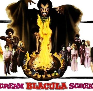 Scream Blacula Scream theatrical poster