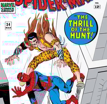 Cover of Amazing Spider-Man 34