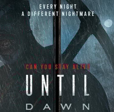 Until Dawn teaser poster