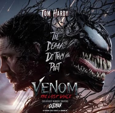 Venom Last Dance movie poster