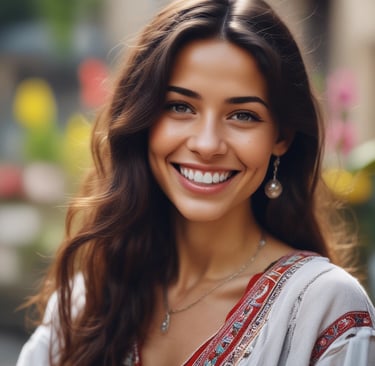 An advertisement page from a magazine featuring a promotional text for Macleans Peroxide Tooth Paste. The ad includes a headline asking about lovely white teeth, with a detailed marketing message below explaining the benefits of the toothpaste and a list of celebrities endorsing it. The page is slightly yellowed, suggesting it is vintage, possibly from around the mid-20th century. The text employs a mix of fonts and sizes, with the brand name prominently displayed.