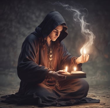 A peaceful corner with cushions and plants, inviting quiet reflection.