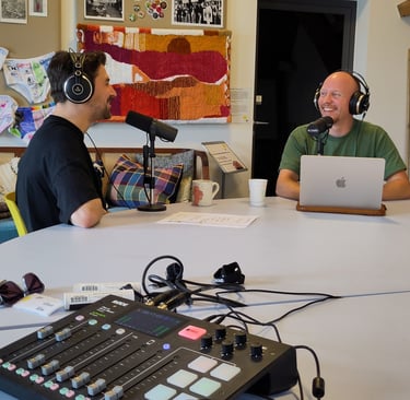 Podcast opnames met Rens Peters - Blckbrd