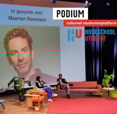 Podcast opnames Utrecht maakt Kennis van Hogeschool Utrecht - Blckbrd