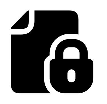 icône représentant la confidentialité