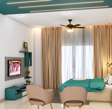 Luxury Modern Bedroom Interior by SKDESIGN