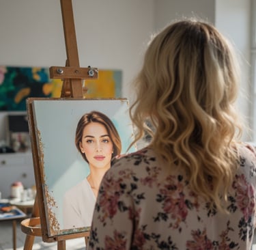 Custum Oil Portraits