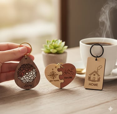 INDIVIDUELLE GRAVUREN AUS HOLZ. EIN EINZIGARTIGES GESCHENK MIT HERZ UND SCHWEIZER PRÄZISION.