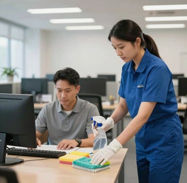 Regular office cleaning