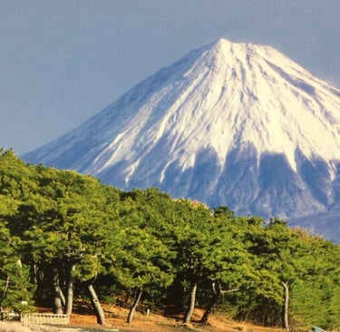 Beautiful Mount Fuji, Japan.