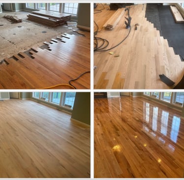 Hardwood floors add on