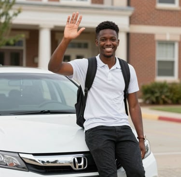 Close-up of a technician replacing an air filter with American-made Wix filters visible.