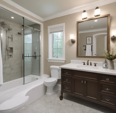 Bright living room with modern inventory