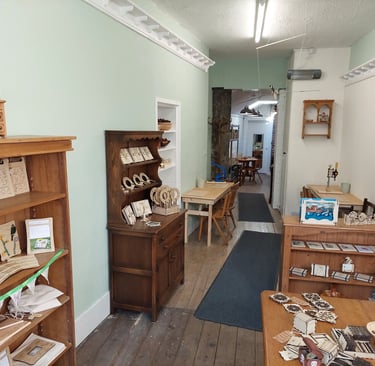 Interior of Dalbeattie Wood shop