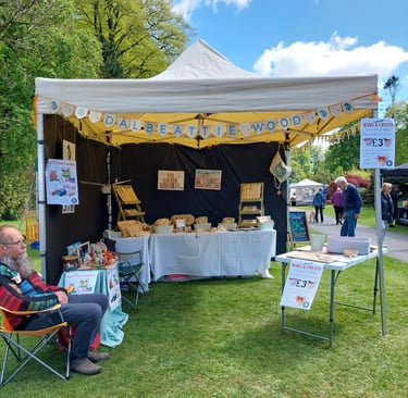 Dalbeattie Wood trade stand