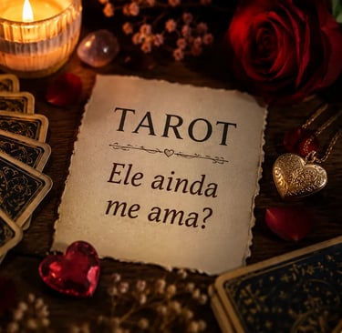 Tarot: ele ainda me ama? Tiragem para descobrir os sentimentos dele.