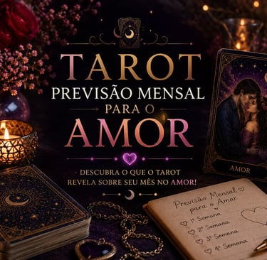 Tarot: previsão mensal para o amor. Confira as energias e conselhos das cartas para amor