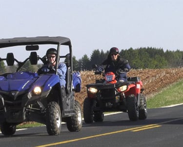 ATV and UTV Amsoil lubricants