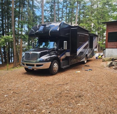 Turbodiesel Truck RV using Amsoil products