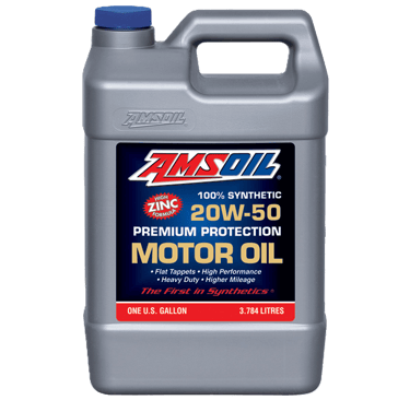 AMSOIL Premium Protection 20W-50 Synthetic Motor Oil