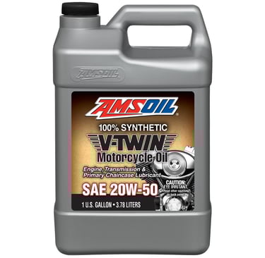 Amsoil SAE 20W-50 Harley-Davidson Motor Oil - One Gallon
