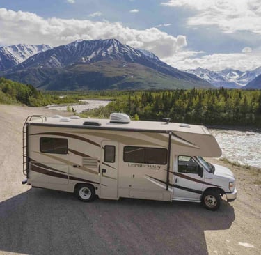 Motorhome RV using the Amsoil products