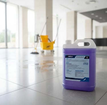 bidon SANIFLEX, désinfectant multiusage pour sols