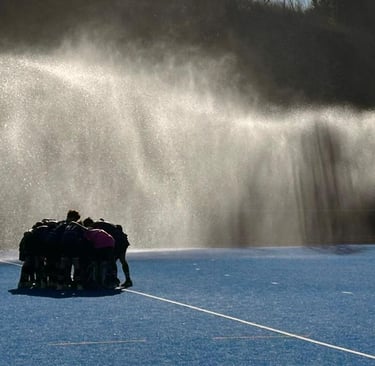 Field hockey Barcelona, team, training