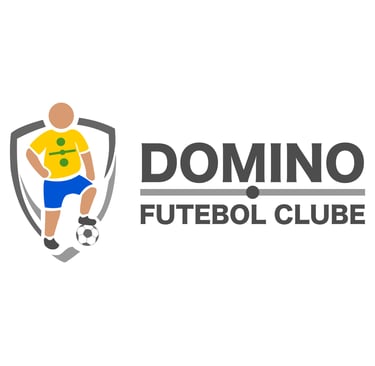 Logo Domino Futebol Clube colorida