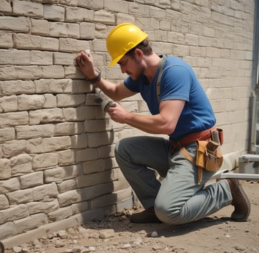 Front view of a modern apartment building in Slovenia