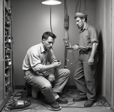 Spacious interior of a European countryside home