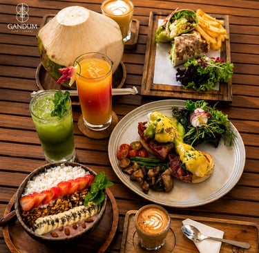Cafes menu