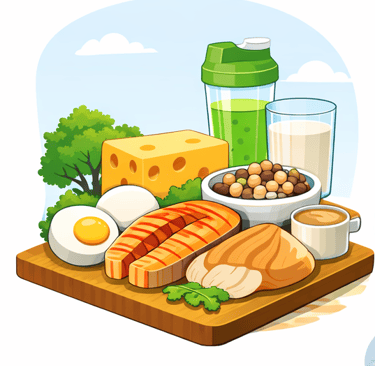 alimentos ricos en proteína