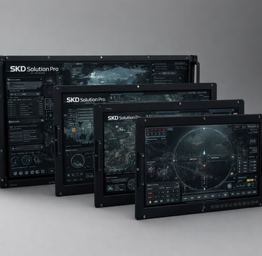 skd's industrial and ruggedized displays