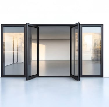 Aluminium Casement Door