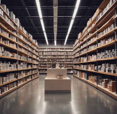 A vibrant market stall showcasing fresh local produce and artisanal goods.