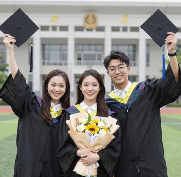 Instructor patiently explaining road signs to a learner using a tablet inside the classroom.