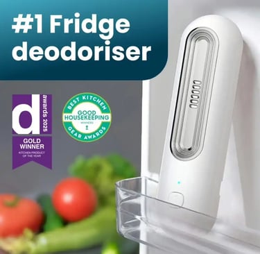 Ozoori Smart Fridge Deodorizer - OzoSonic Technology for food preservation