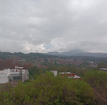 Terreno con vista panorámica en fraccionamiento privado Pátzcuaro Michoacán