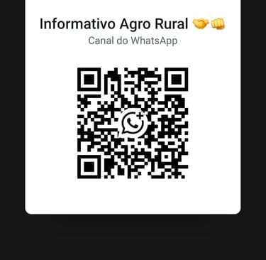Acesse nosso canal informativo agro rural no whatsapp e fique bem informado