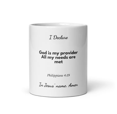 I Declare faith mug by Hear This Today