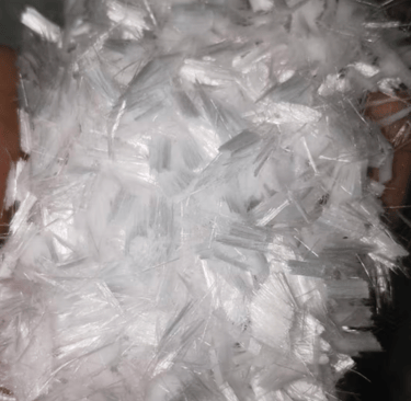 Fibre polypropylène pour béton drainant