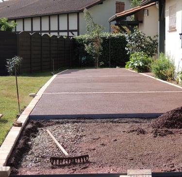 béton drainant fibre