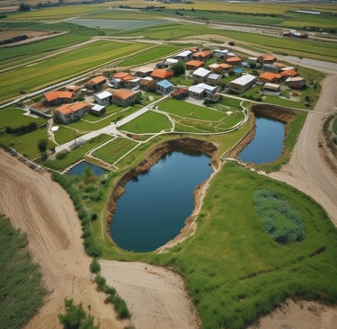 An innovative public space that encourages community interaction and environmental awareness.