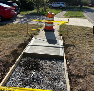 sidewalk and walkway repair in Indianapolis